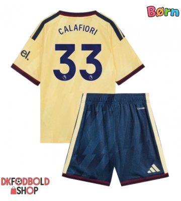 Arsenal Riccardo Calafiori #33 Tredje trøje Børn 2026-27 Kort ærmer (+ korte bukser)